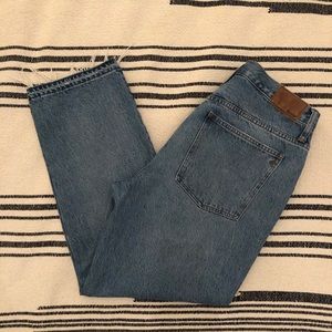 Madewell classic straight jean